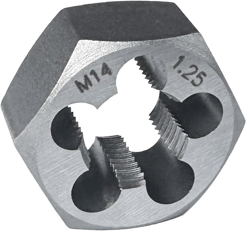 M14 x 1.25 Hex Die Rethreading Die Thread Die Carton Steel For Right Hand